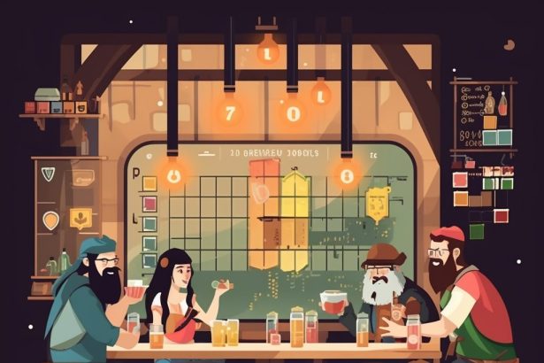 2d rpg characters technology at the tavern