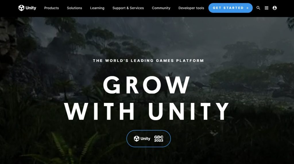 unity game engine web screenshot game engines for beginners 